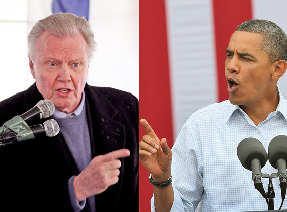 Jon Voight, President Barack Obama Jon Voight, President Barack Obama